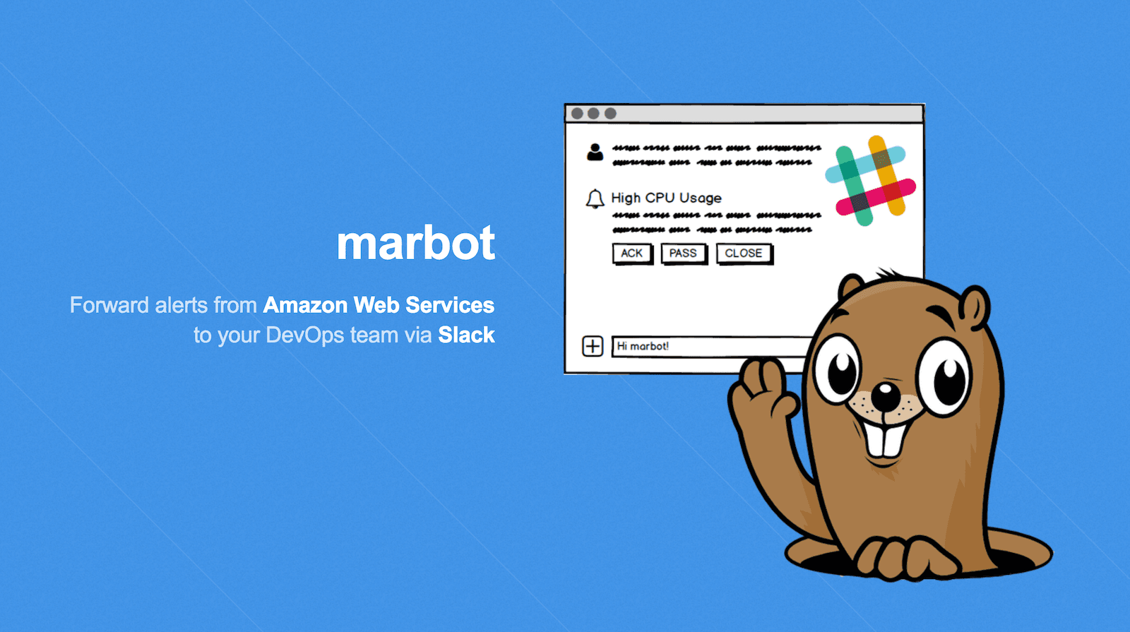 marbot, our submission to the AWS Serverless Chatbot Competition